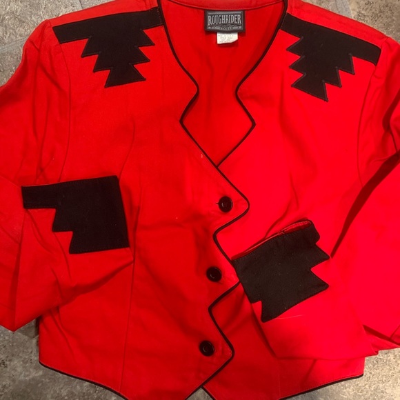 Western wear Vintage  Rough rider Western top - Picture 1 of 3